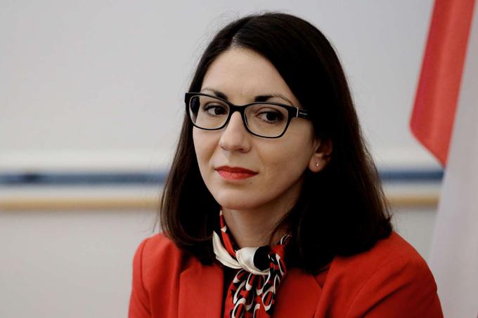 Ministrica za digitalno preobrazbo Emilija Stojmenova Duh  | Foto: STA ,