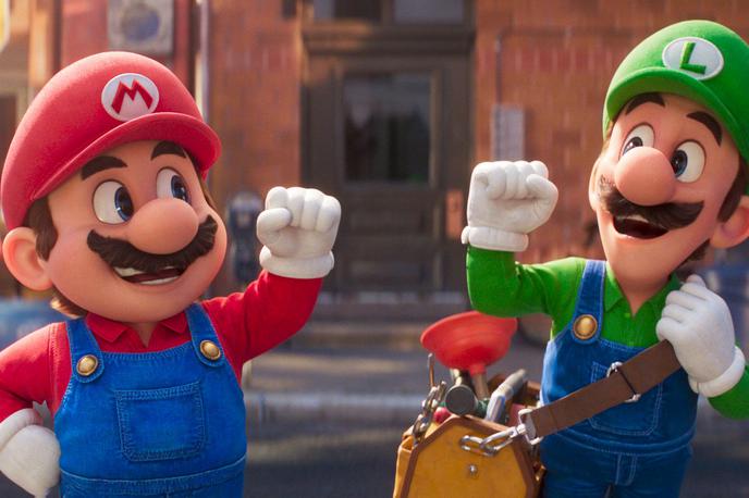 Super Mario Bros Film | Brata Super Mario film (The Super Mario Bros. Movie) je ta konec tedna pritegnil 3.686 gledalcev, kar je dobra četrtina 12 tisočih, ki jih je pritegnil konec tedna poprej. | Foto Karantanija Cinemas