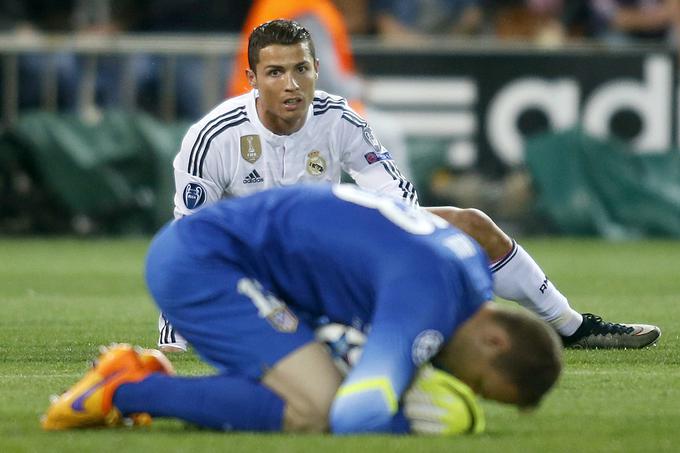 Škofjeločan se bo v finalu lige prvakov pomeril tudi s Cristianom Ronaldom. | Foto: 