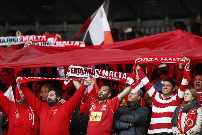 Malta, nogometna reprezentanca | Navijači Malte niso še nikoli dočakali zmage nad Slovenijo. | Foto Reuters