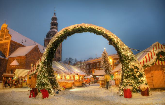 božični sejem Riga, Latvija | Foto: Shutterstock