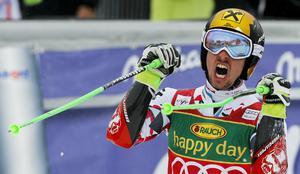 Hirscher upa, da bo na štartu slaloma v Leviju