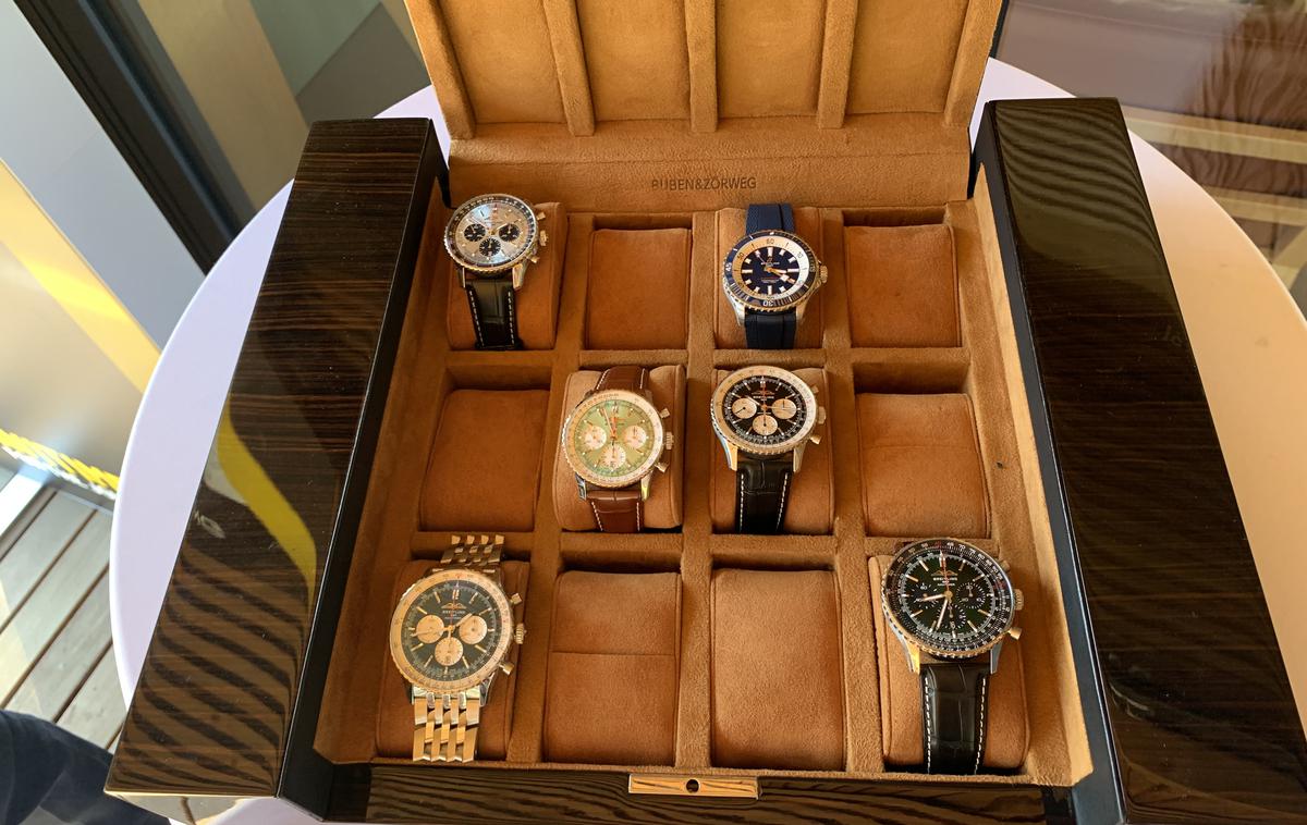 Predstavitev nove kolekcije ur Breitling | Cene ur iz nove kolekcije SuperOcean se gibljejo med 4.350 in 6.400 evri. | Foto Sabina Bravec