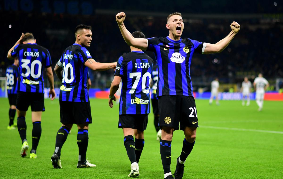 Inter Kristjan Asllani | Inter je vknjižil nove tri točke. | Foto Reuters