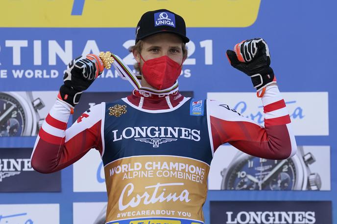 Marco Schwarz | Marco Schwarz bo v slalomu favorit št. 1, a je do zlata prišel že v kombinaciji. | Foto Guliverimage