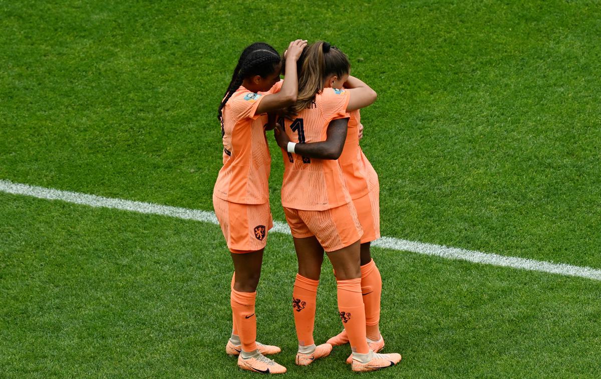 Nizozemska, SP v ženskem nogometu | Nizozemske so v osmini finala preskočile južnoafriško oviro. | Foto Guliverimage