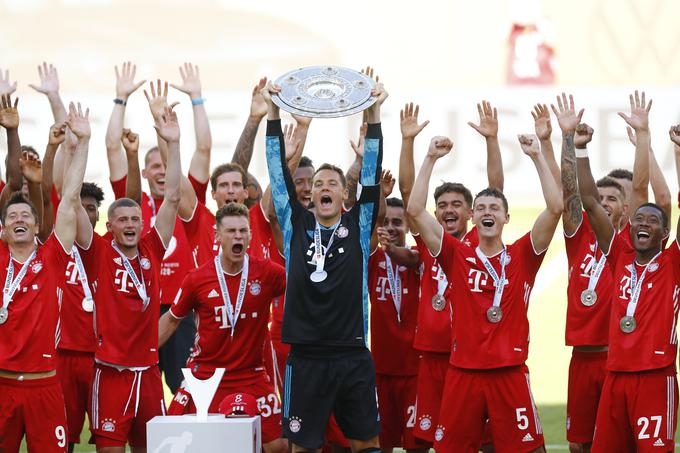 Bayern je postal prvak pred praznimi tribunami. | Foto: Reuters