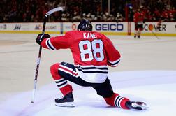 Branilcem naslova NHL zmago zagotovil Kane s tremi goli