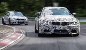 Nova BMW M3 in M4 coupe v rokah izkušenih dirkačev