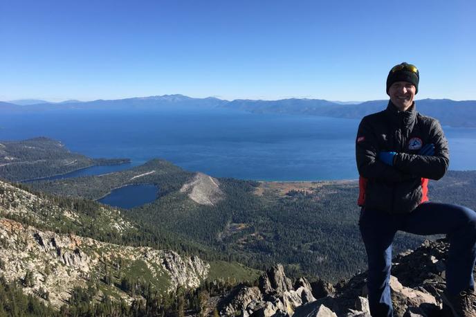 Vojko Lapanja | Nekdanji smučar Vojko Lapanja si je družino in kariero ustvaril v ZDA, ob idiličnem jezeru Tahoe. Njegovo smučarsko tradicijo nadaljuje tudi njegova hči Lila Lapanja. | Foto osebni arhiv