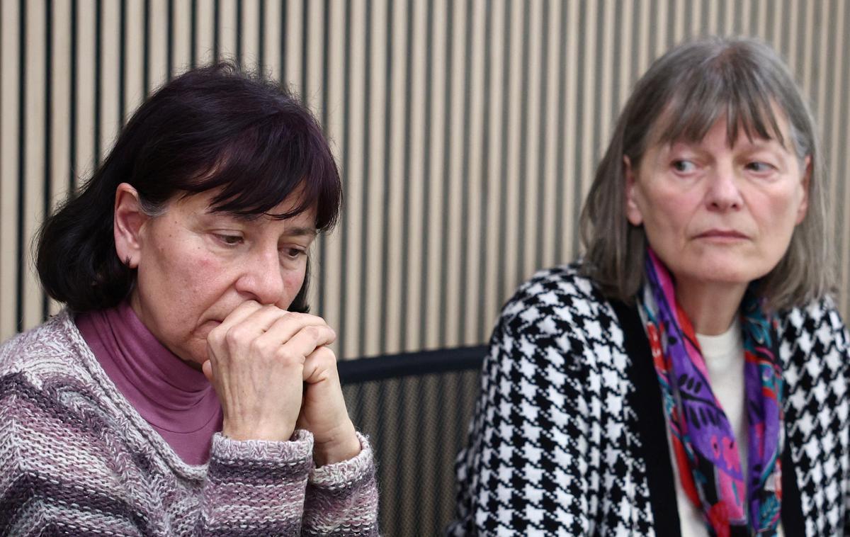 Gloria Branciani in Mirjam Kovač | Spregovorili sta žrtvi Marka Rupnika – Gloria Branciani in Mirjam Kovač.  | Foto Reuters