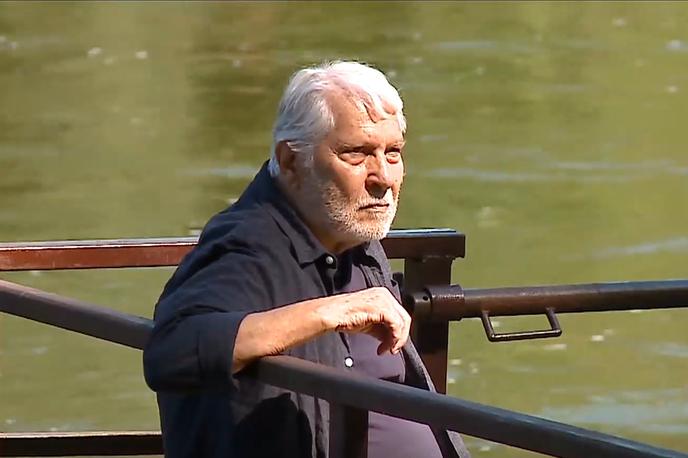 Dedek gre na jug | Boris Cavazza na snemanju filma Dedek gre na jug | Foto zajem zaslona/Planet TV