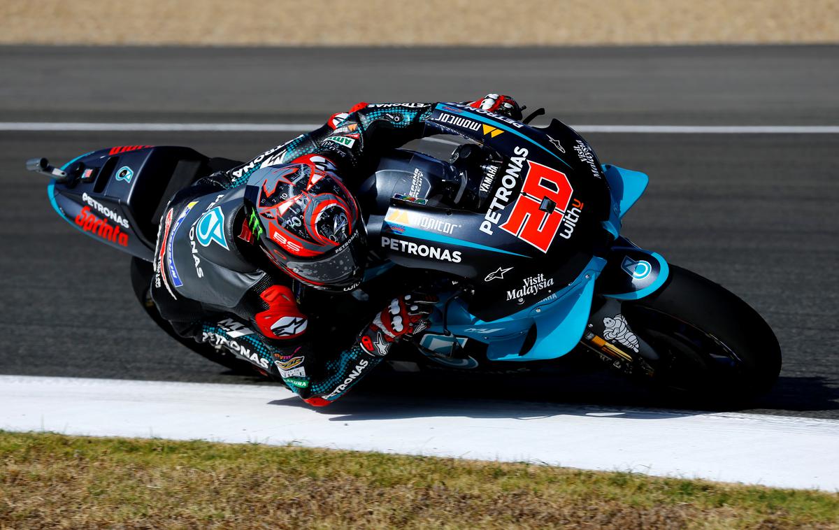 Fabio Quartararo | Fabio Quartararo si je priboril že sedmi "pole position" v kraljevskem razredu moto GP: | Foto Reuters