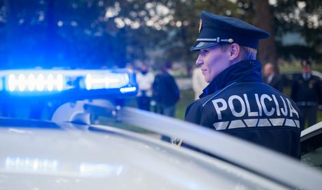 Napad z nožem v Brežicah, posredovala policija