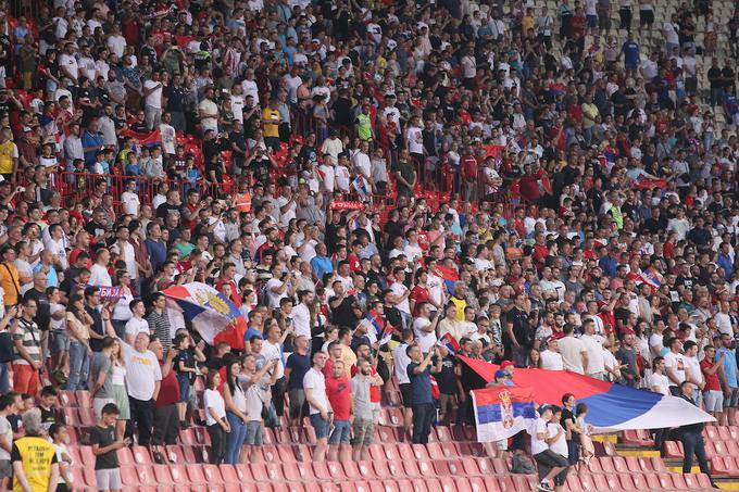 Srbski nogometaši so prejšnji teden v Beogradu odpravili Slovenijo s 4:1. | Foto: Sportida
