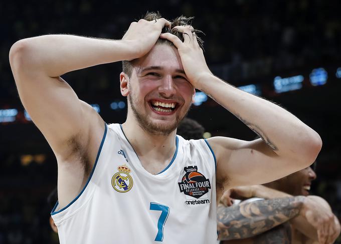 Luka se veseli odhoda v ligo NBA. | Foto: Getty Images