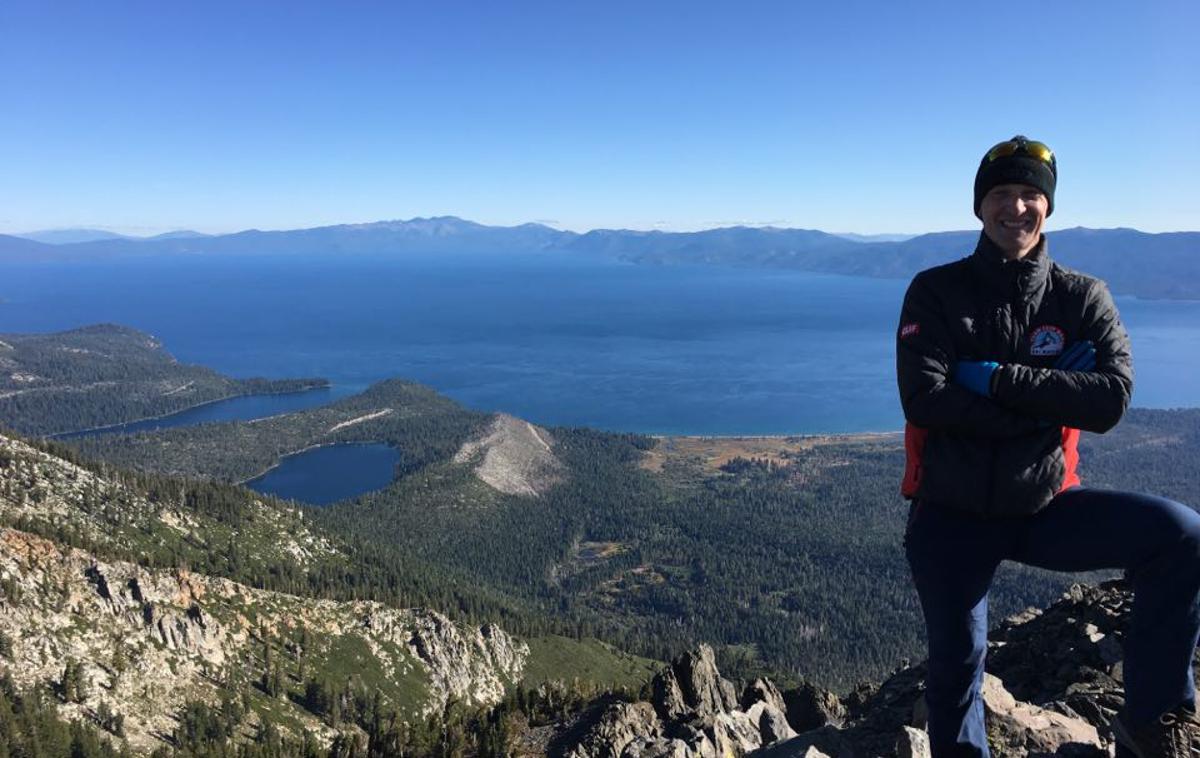 Vojko Lapanja | Nekdanji smučar Vojko Lapanja si je družino in kariero ustvaril v ZDA, ob idiličnem jezeru Tahoe. Njegovo smučarsko tradicijo nadaljuje tudi njegova hči Lila Lapanja. | Foto osebni arhiv