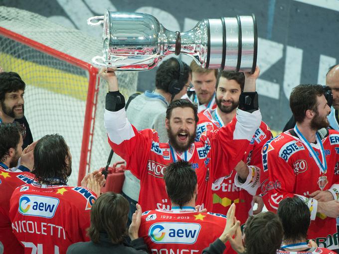 Veselje on naslovu prvaka lige EBEL | Foto: Sportida