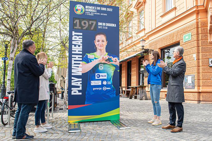 odštevalnik, evropsko rokometno prvenstvo za ženske | Poleg Celja je svoj odštevalnik dobila tudi Ljubljana, drugo slovensko prizorišče, ki bo novembra gostilo euro 2022. | Foto Sportida