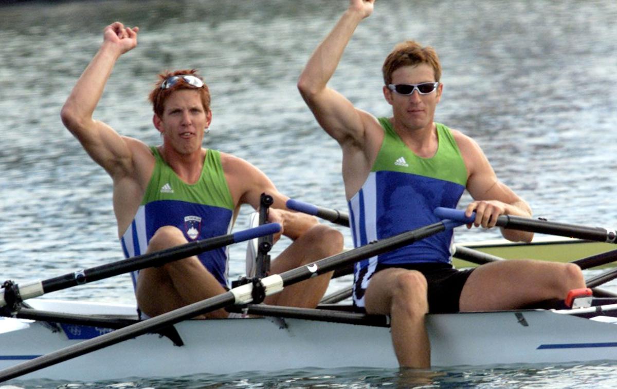 Čop Špik olimmpijske igre Sydney | Leta 2000 sta Luka Špik in Iztok Čop na olimpijskih igrah v Sydneyju osvojila zlato olimpijsko odličje. | Foto Reuters