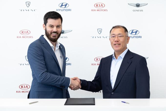 Rimac in Hyundai sta partnersko sodelovanje sklenila leta 2019. | Foto: Rimac Automobili