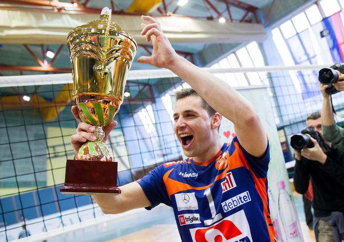 Nekdanji slovenski reprezentant je bil vrsto let kapetan ACH Volleyja. | Foto: Vid Ponikvar