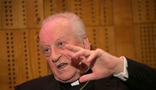 Kardinal Rode: Rad imam Slovenijo, ki me ima rada, in Slovenijo, ki me sovraži (video)