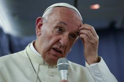 Papež Frančišek: Ideologije, ki podpirajo splav, so grožnja človeštvu