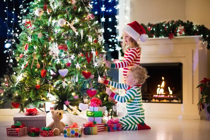 božič, novoletna jelka, božično drevo, lučke, prazniki | Foto: Getty Images