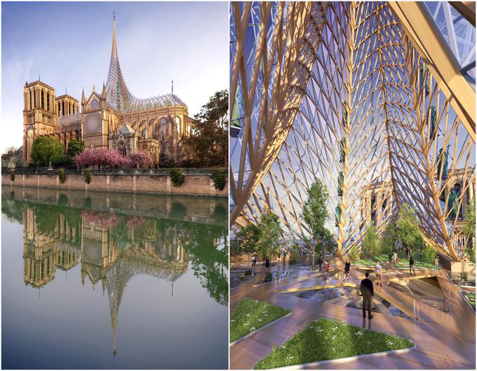 Notre-Dame koncept | Foto: Vincent Callebaut Architectures/Cover Images