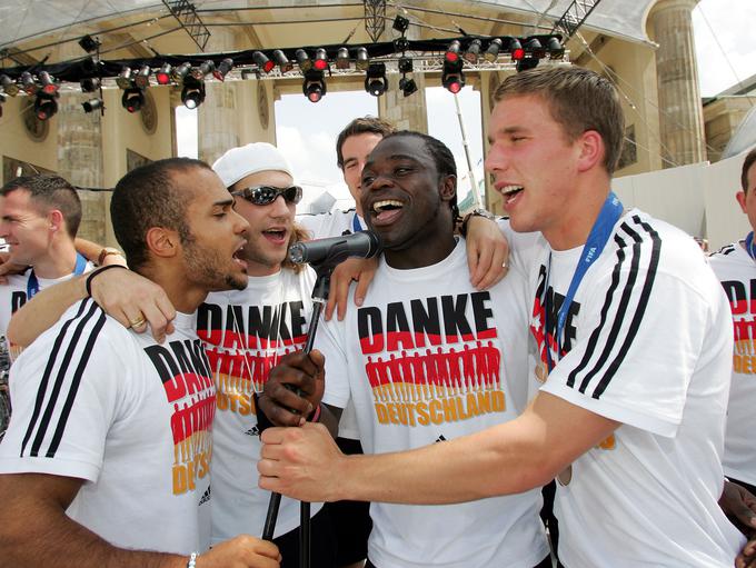 Na SP 2006, zadnjem velikem nogometnem tekmovanju, ki je potekalo v Nemčiji, se je veselil "brona". | Foto: Guliverimage