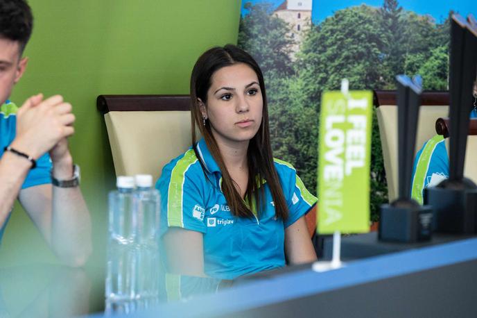 Sara Tokić | Da je namizni tenis zapisan globoko v družini Tokić dokazuje tudi mlada slovenska igralka Sara Tokić. | Foto Katja Kodba/STA