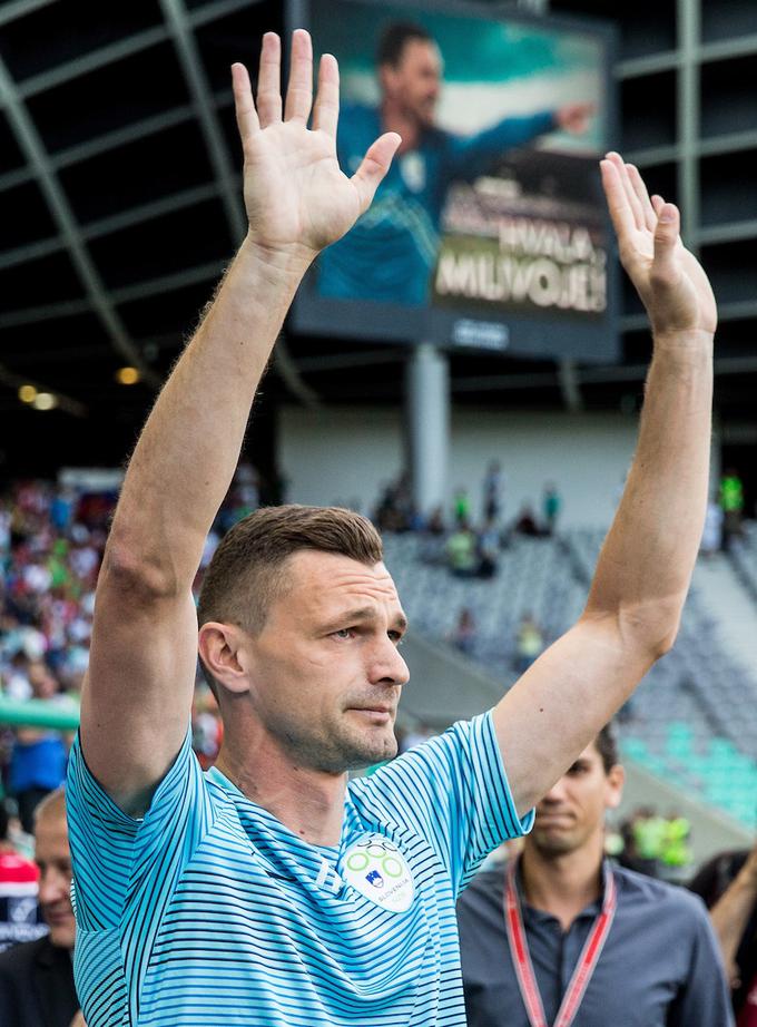 Zadnji, 32. gol je zabil ob zadnjem nastopu za Slovenijo. | Foto: Vid Ponikvar