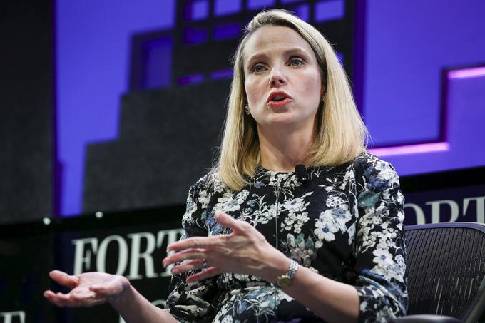 Šefica Yahooja Marissa Mayer je povedala, da je v prejšnji službi delala tudi po 130 ur na teden. | Foto: Reuters