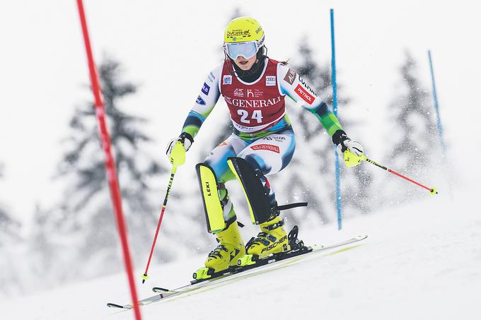Zlata lisica, slalom, Neja Dvornik | Foto: Grega Valančič/Sportida