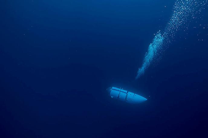 Izginula podmornica | Po zadnjih podatkih je francoski robot prispel na dno ocena in začel iskati podmornico, je sporočila ameriška obalna straža. | Foto Reuters