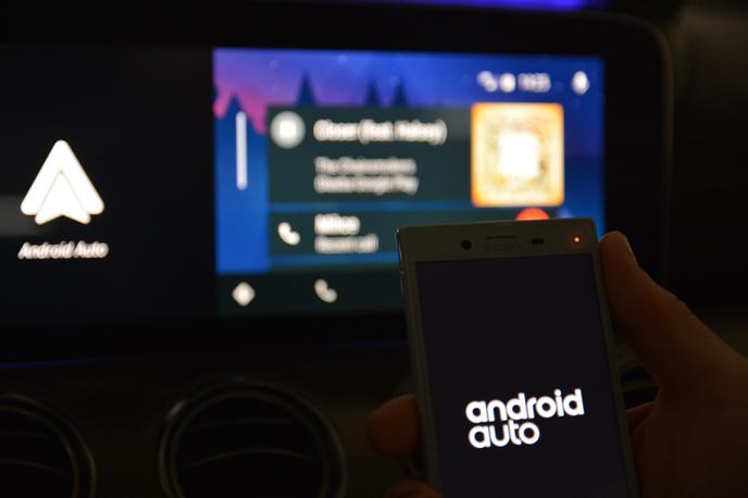 Android Auto | Android Auto bo v prihodnjih nekaj mesecih uradno na voljo tudi v Sloveniji. | Foto Matic Tomšič
