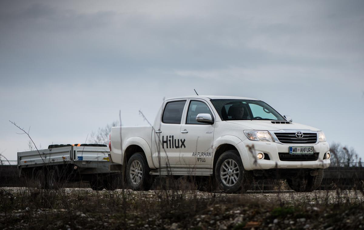 Toyota Hilux - gradbeni izziv | Foto Klemen Korenjak