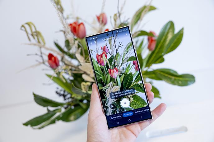 Galaxy S24 ULTRA | Ena izmed Samsungovih letošnjih funkcij umetne inteligence na pametnih telefonih | Foto Ana Kovač