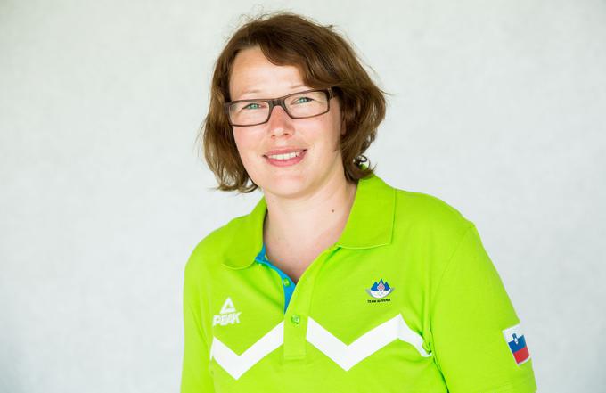 Slovenska strelka na glinaste tarče Jasmina Maček je odlično začela tekmovanje na evropskih igrah.  | Foto: Vid Ponikvar