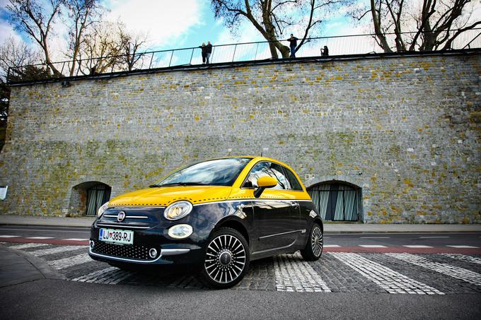 Fiat 500 1.2 8V lounge - šik mestni malček s posluhom za visoko modo | Foto: Vinko Kernc