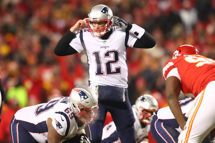 Tom Brady | Tom Brady je v dramatični končnici finala konference AFC patriote v gosteh popeljal še do tretjega zaporednega velikega finala in devetega v 18 sezonah, odkar je v ligi. | Foto Reuters