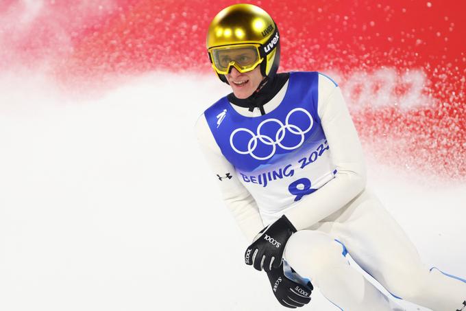 Peter Prevc je na zimskih olimpijskih igrah spet zacvetel. | Foto: Guliverimage/Vladimir Fedorenko