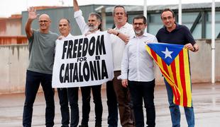 Po treh letih so odkorakali iz zapora zaradi sanj o katalonski republiki #video #foto