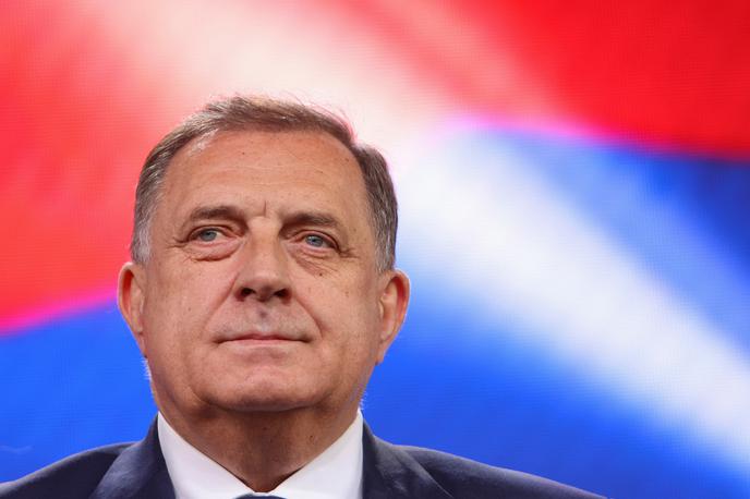 Milorad Dodik | Med osebami, ki so jim v BiH zaprli bančne račune, je tudi predsednik Republike Srbske Milorad Dodik. | Foto Reuters