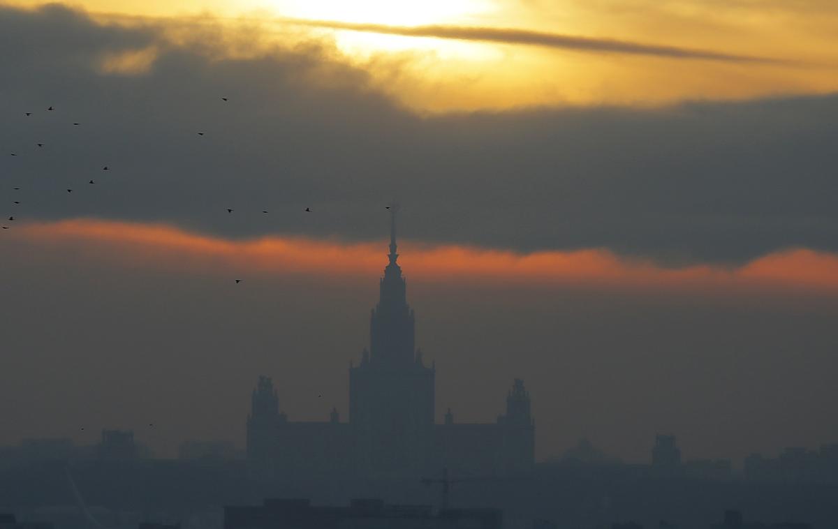 Moskva, Rusija, Kremlin, Lomonosov | Trenutno je še prezgodaj za trditve, ali je bila kriptoborza Garantex res zlorabljena za izogibanje sankcijam, saj preiskava še poteka. | Foto Reuters