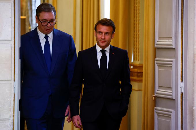 Macron je državo pozval tudi k pospešitvi reform, povezanih s pravno državo in pluralizmom medijev. | Foto: Reuters