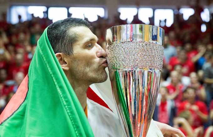 Zadnji naslov državnega prvaka je osvojil kot kapetan Šentjurja. | Foto: Vid Ponikvar