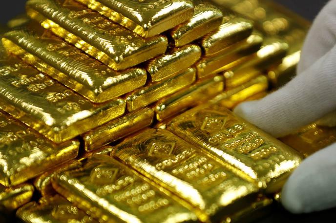 Zlato, zlate palice, zlate ploščice | Foto Reuters