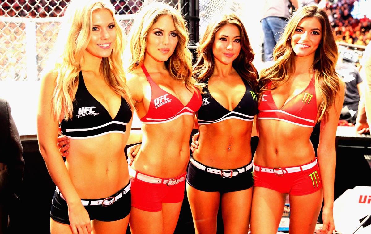 octagon girls | Dekleta pri UFC zaslužijo več kot marsikateri borec. | Foto Getty Images